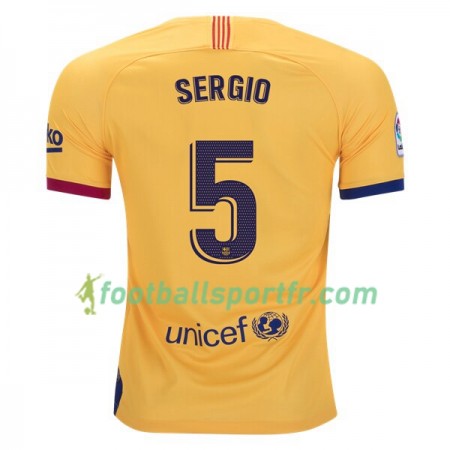 Tenue Barcelone Sergio Busquets 5 Exterieur 2019-2020 Maillot de Foot